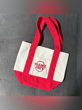 Trader Joe’s Red Mini Tote Bag